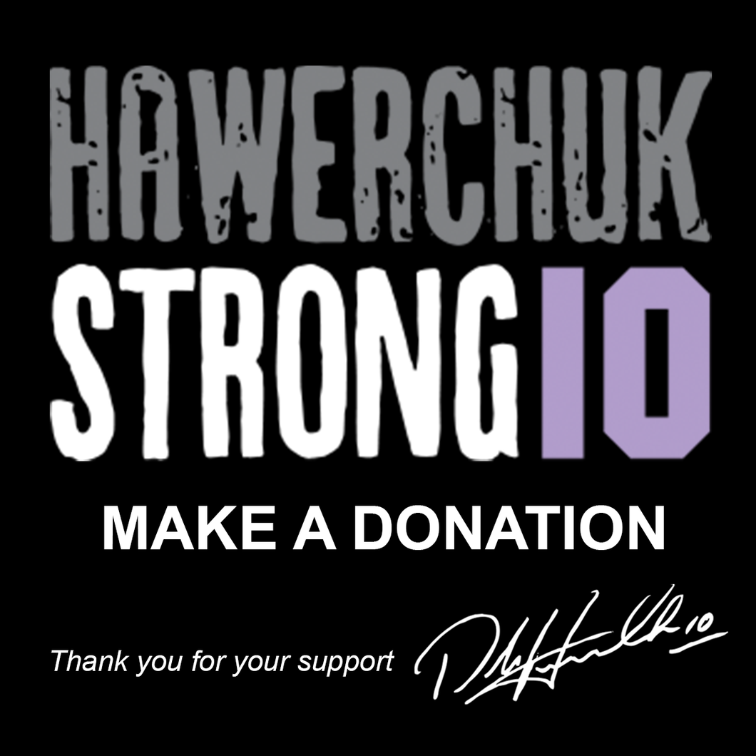 Become a Teammate | 1st Round Draft Pick | Donation to Hawerchuk Strong
