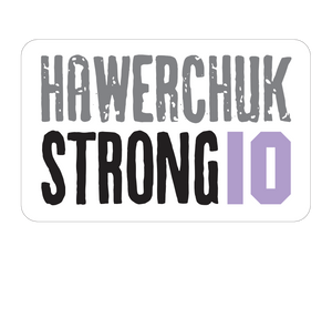 Hawerchuk Strong Helmet Decal (5 pack)